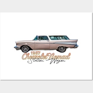 1957 Chevrolet Nomad Station Wagon Posters and Art